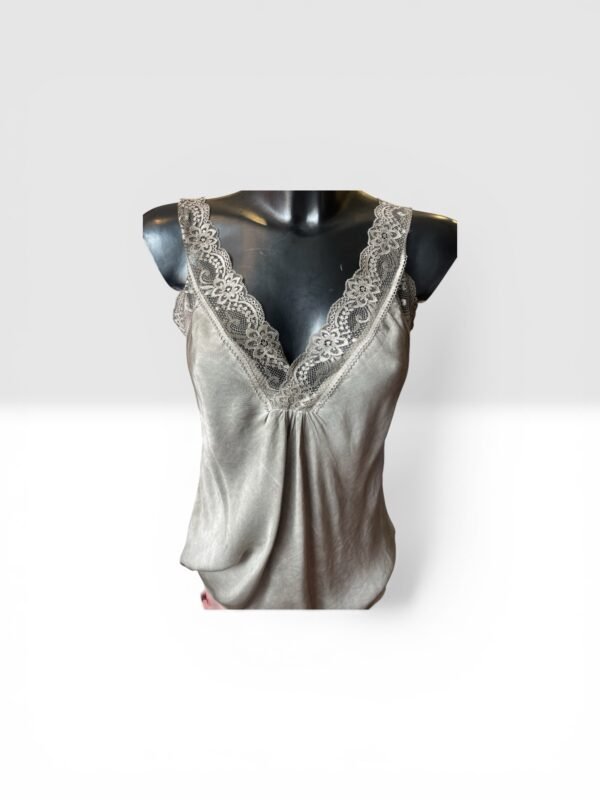 Satin vest