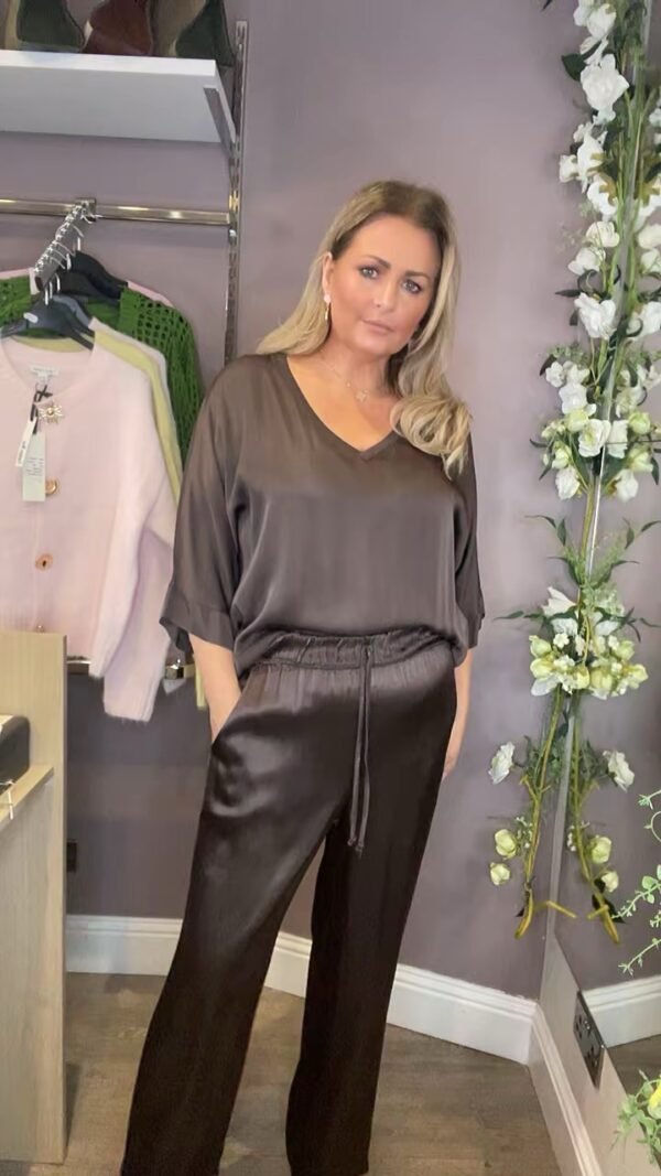 Satin trouser