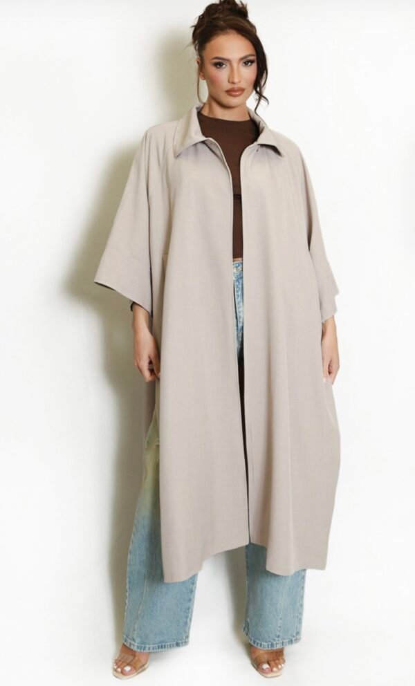 Trench over coat